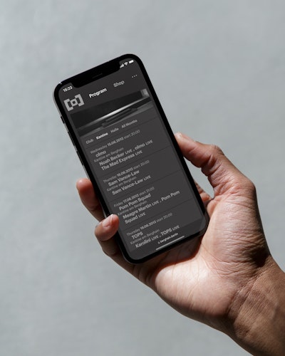 Kantine Program Listing – Mobile in Hand