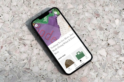 Highsnobiety design in a iphone mockup