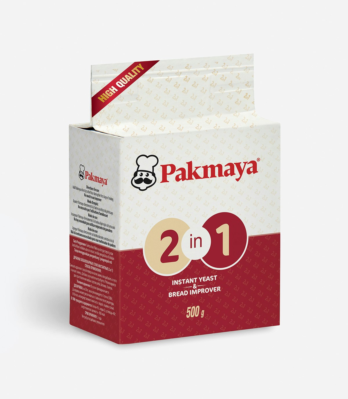 2IN1 Instant Dry Yeast — Pakmaya