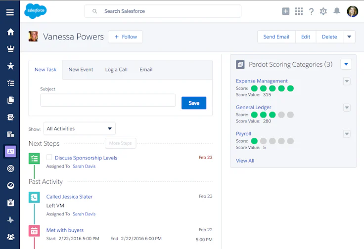salesforcesalescloud screenshot