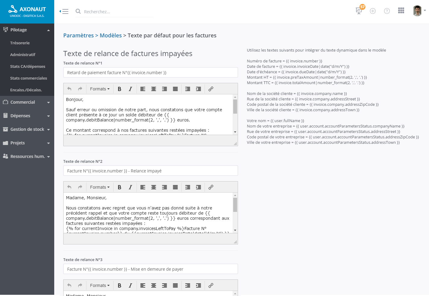 Relance Facture  Modèles de lettres à télécharger + Exemples d'outils