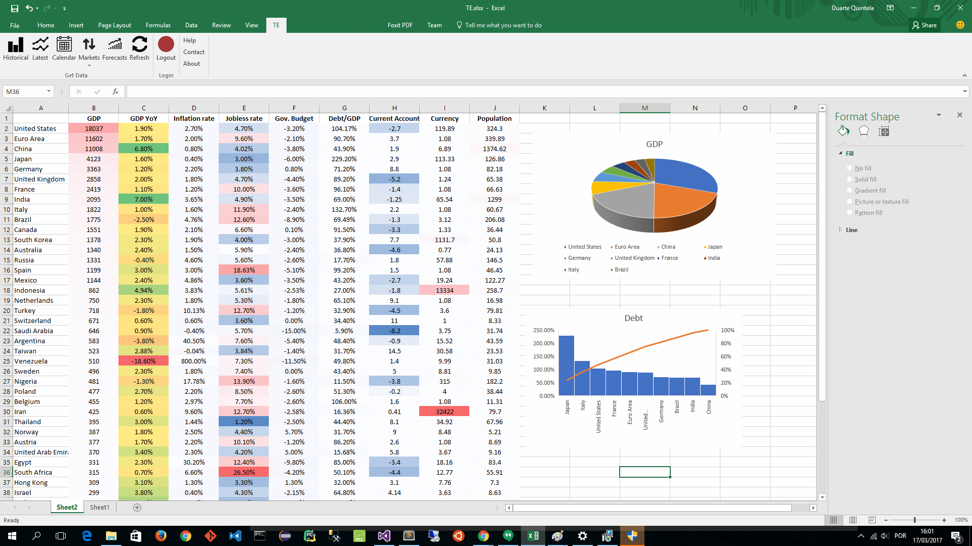 excel capture d'écran exemple