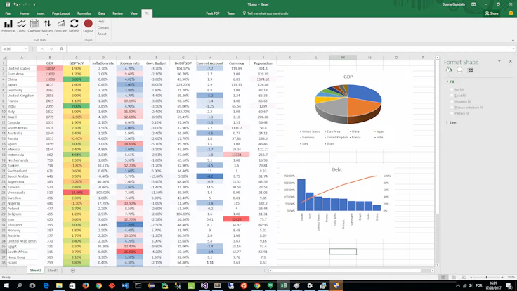 excel capture d'écran exemple