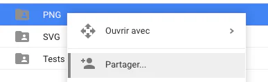 Google Drive : Partager un document ou un dossier