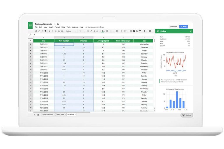google sheet tableur en ligne