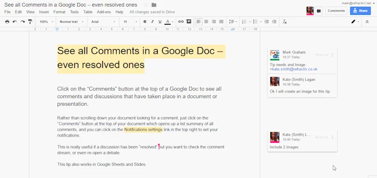 Google docs