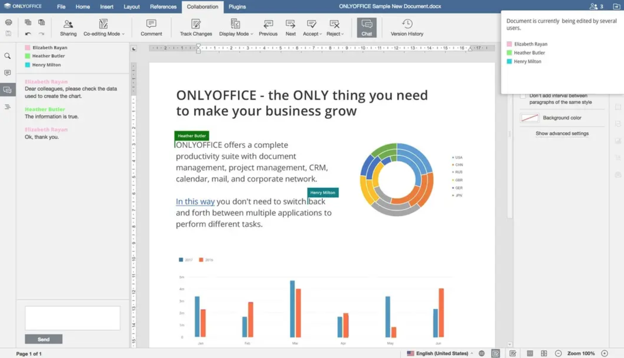 OnlyOffice Writer