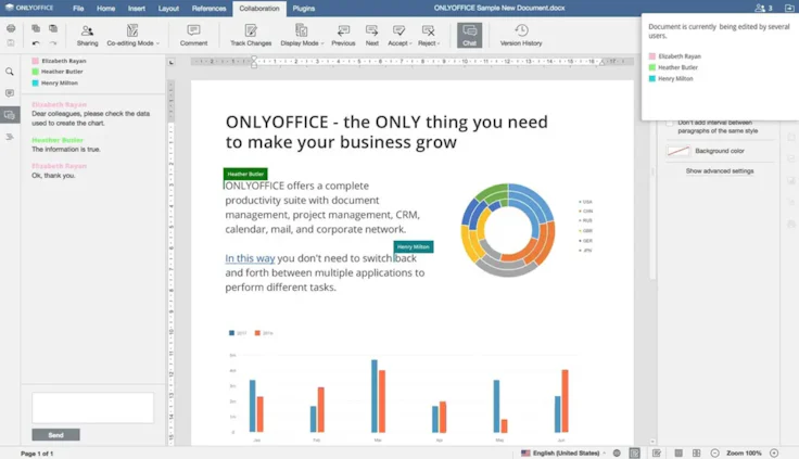 OnlyOffice Writer