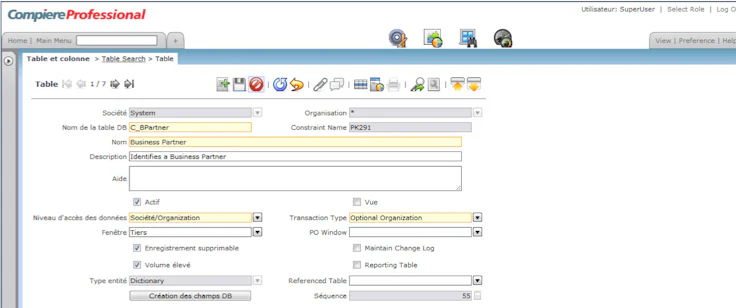ERP Open Source Compiere