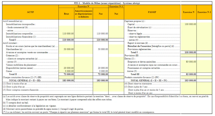Bilan Comptable Definition Exemple Guide Complet Et Modele A Telecharger