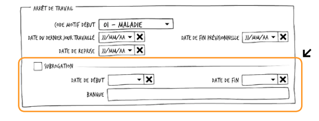 comment signaler une subrogation de salaire ?