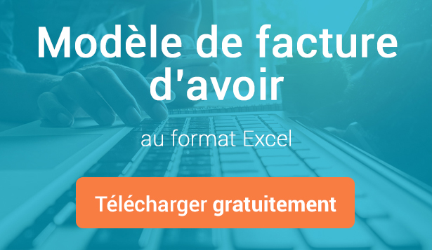 Modèle de facture d'avoir à télécharger gratuitement