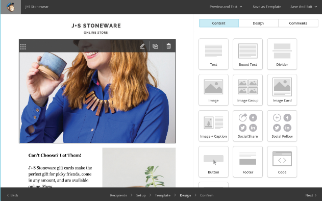 Mailchimp logiciel emailing
