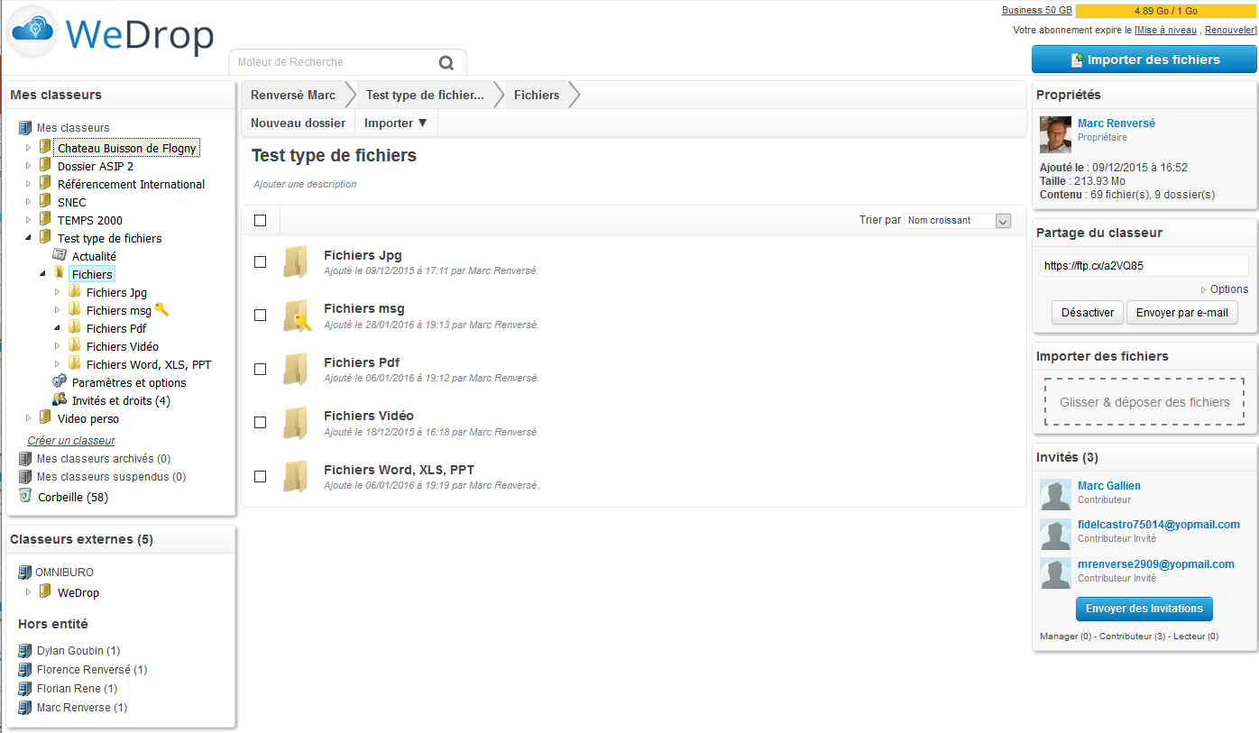 Alternative Dropbox WeDrop