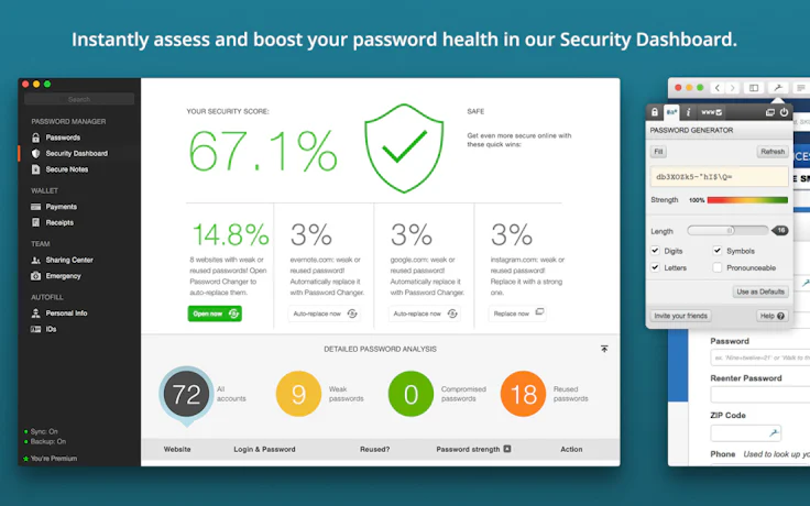 Crypter les données sensibles avec Dashlane