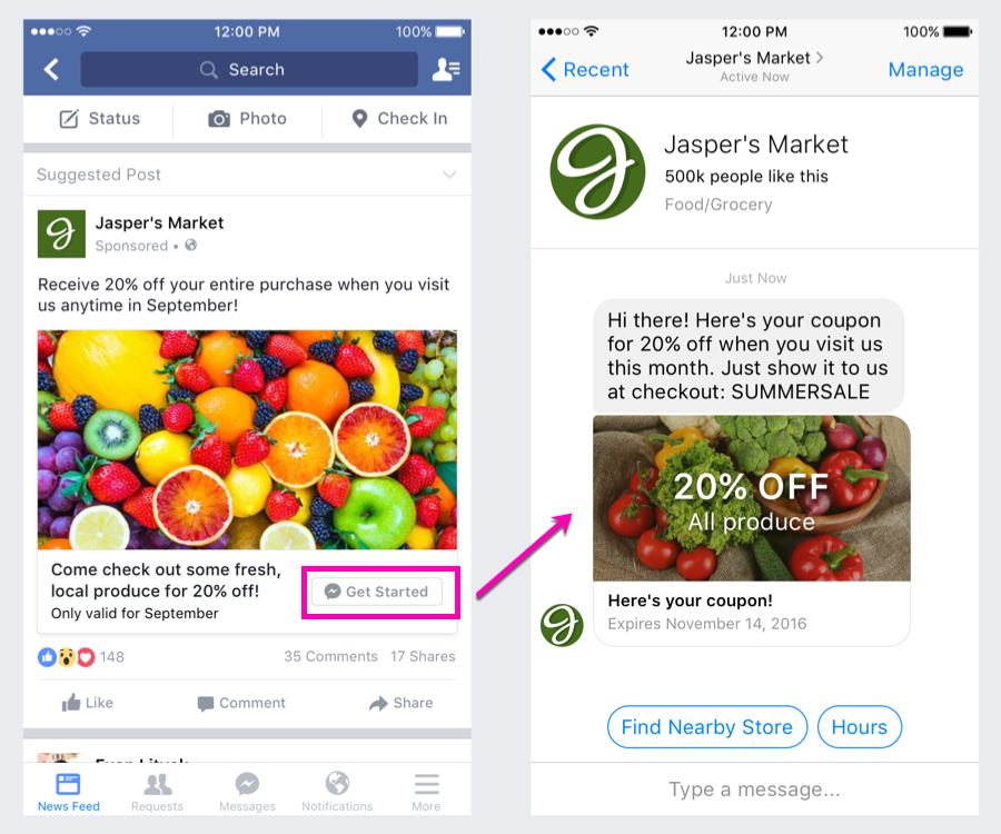 Vendre en ligne : campagne Facebook Ads
