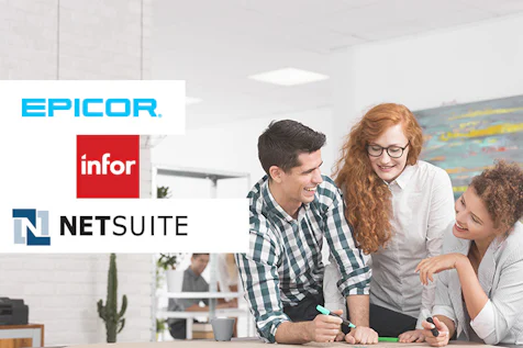 Comparison of 3 ERPs: Epicor, Infor and NetSuite