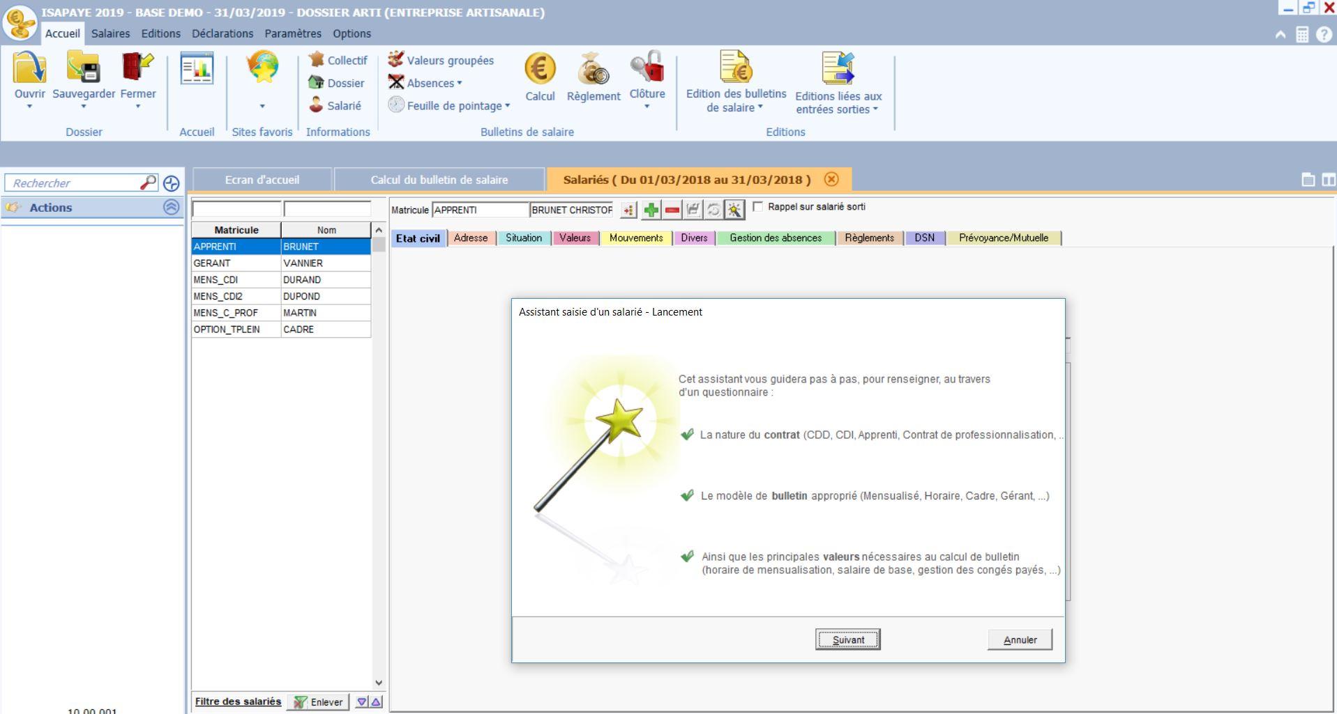 ISAPAYE logiciel bulletin de paie en ligne