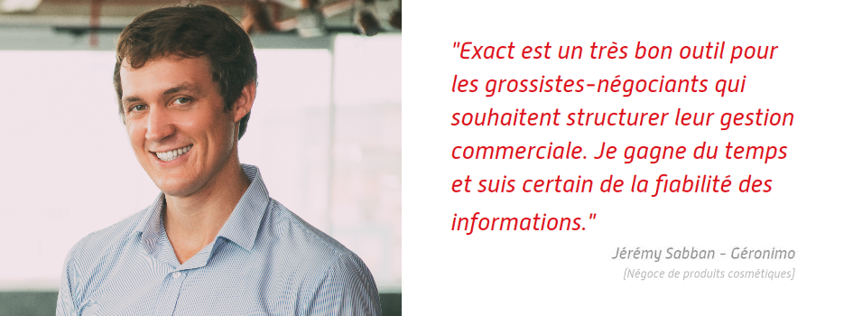 Exact logiciel de négoce