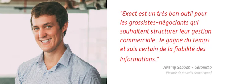 Exact logiciel de négoce