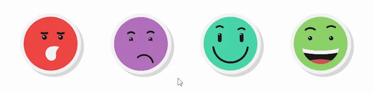 échelle de satisfaction smiley : exemple