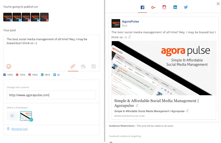 publier en masse sur les réseaux sociaux avec Agorapulse