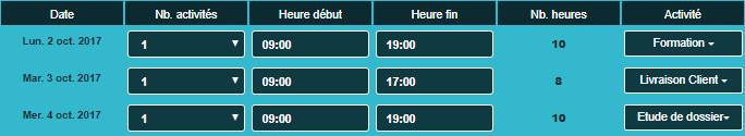 JourOff gestion des temps CIR