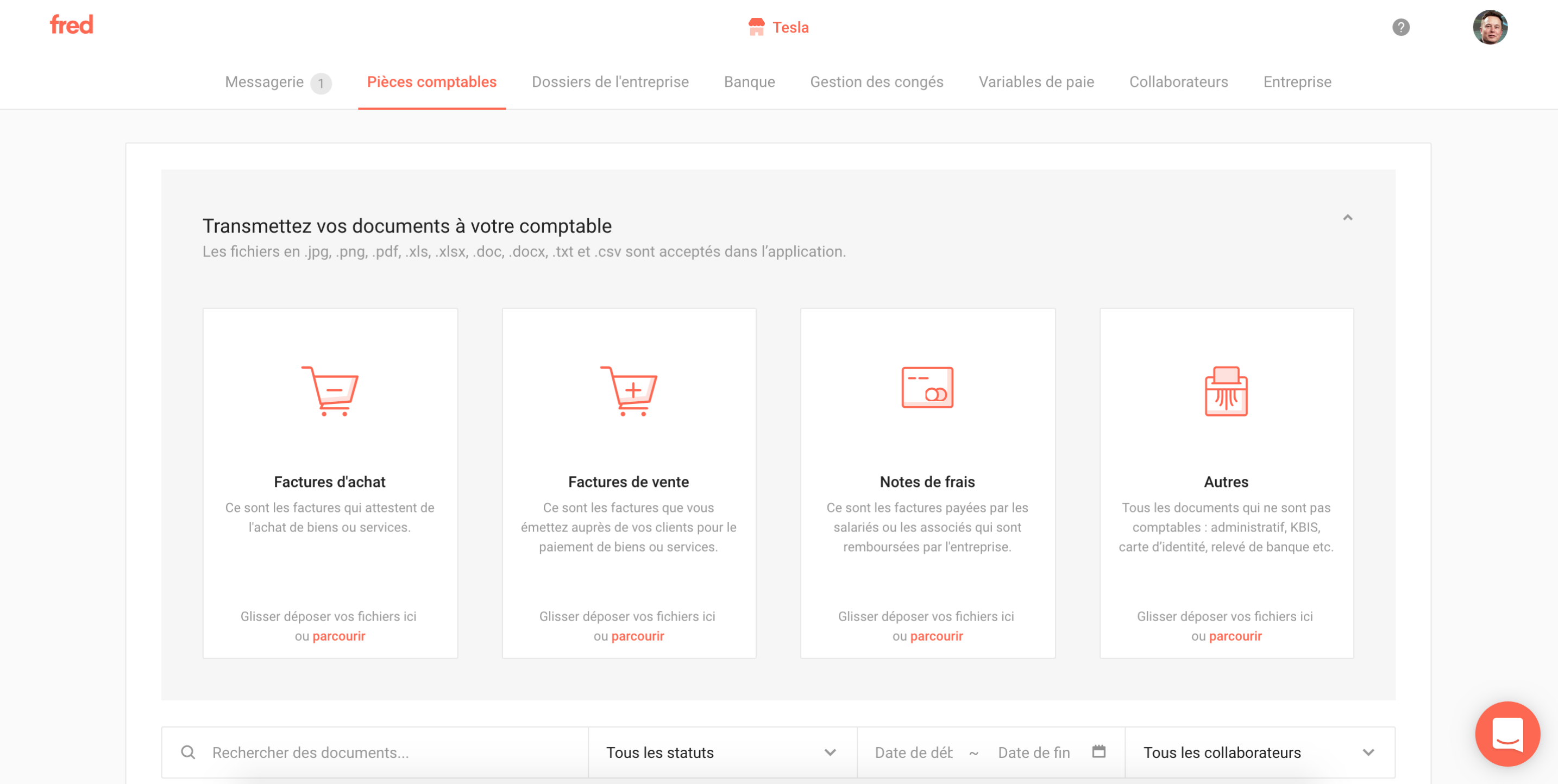 Logiciel comptabilité petite entreprise Fred de la compta