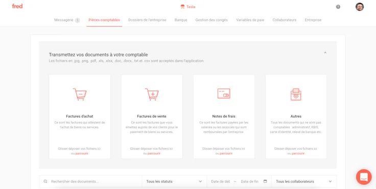 Logiciel comptabilité petite entreprise Fred de la compta