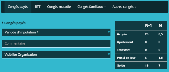 Logiciel gestion congés : JourOff