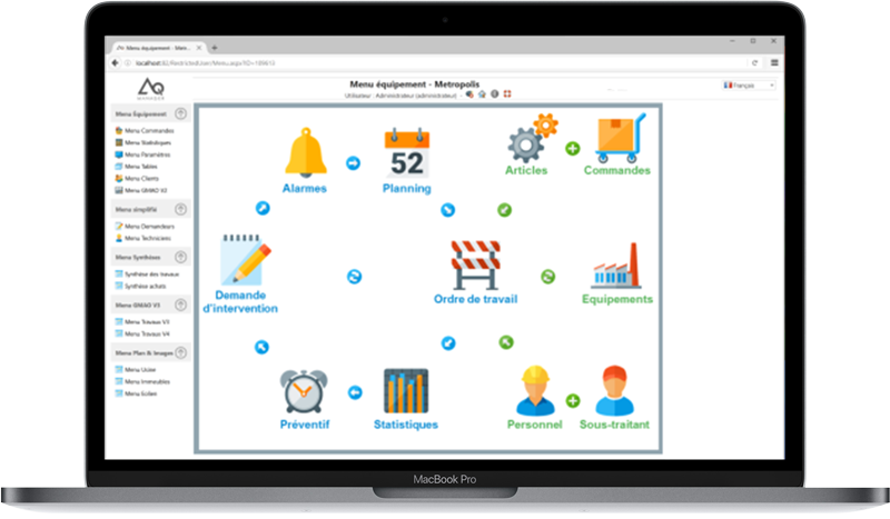 AQ Manager : plateforme de GMAO web pour le secteur immobilier