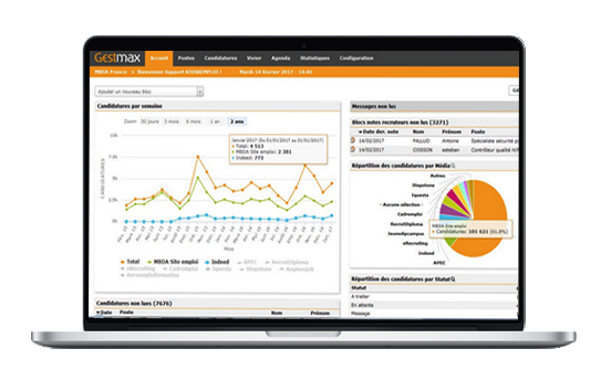Gestmax : logiciel de gestion de CV RH