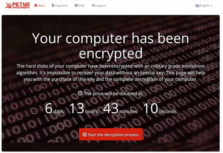 Exemple de ransomware