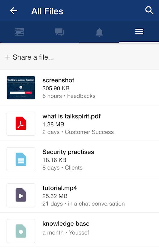 Portail collaboratif - TalkSpirit