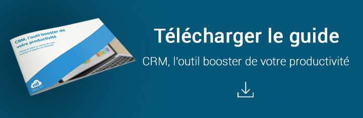 Télécharger le guide : CRM, l'outil booster de votre productivité
