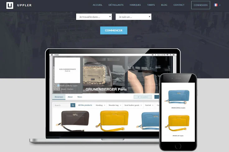 Plateforme e-commerce Uppler marketplace B2B