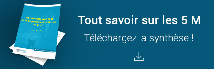 Télécharger gratuitement le résumé de la méthode des 5 M en PDF