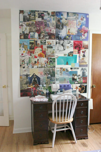 afficher son vision board