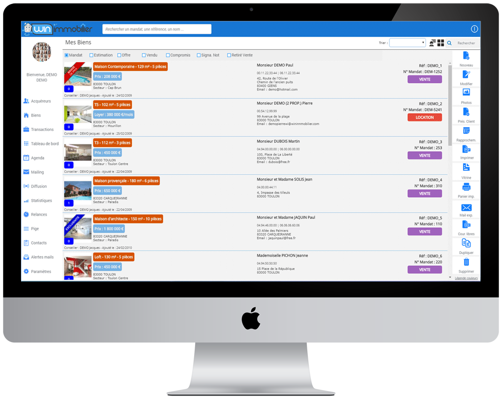 logiciel immobilier Winimmobilier