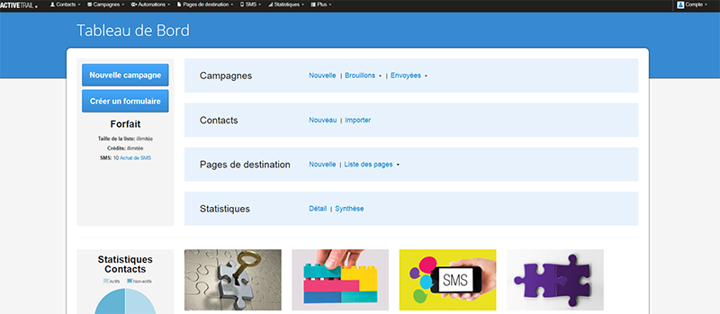 L’outil d’email marketing automation ActiveTrail