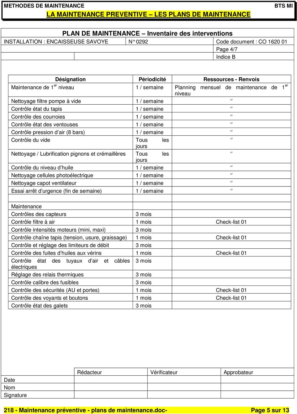 Fiche Dintervention Informatique Doc