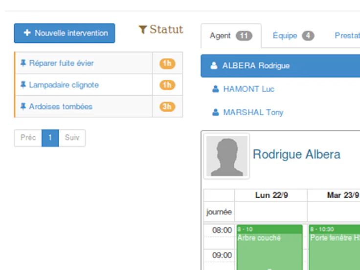 plan de maintenance : visuel opengst