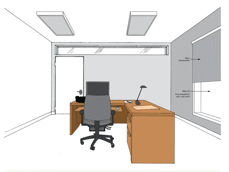 Ergonomie du poste de travail informatique : infographie APSAM