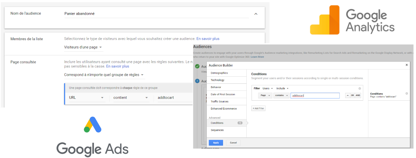 doublons d’audiences avec Google Ads et Google Analytics pour maximiser la taille de vos listes