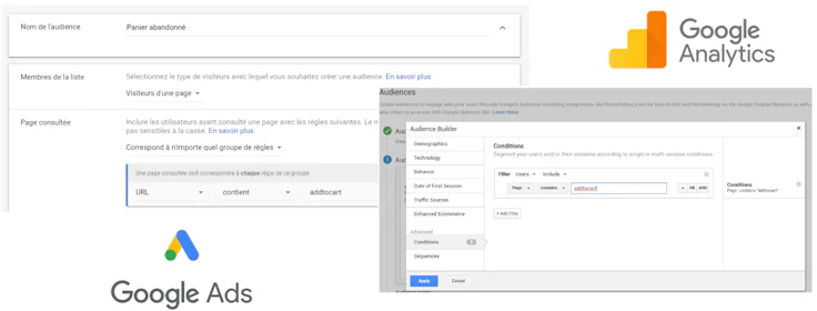 doublons d’audiences avec Google Ads et Google Analytics pour maximiser la taille de vos listes