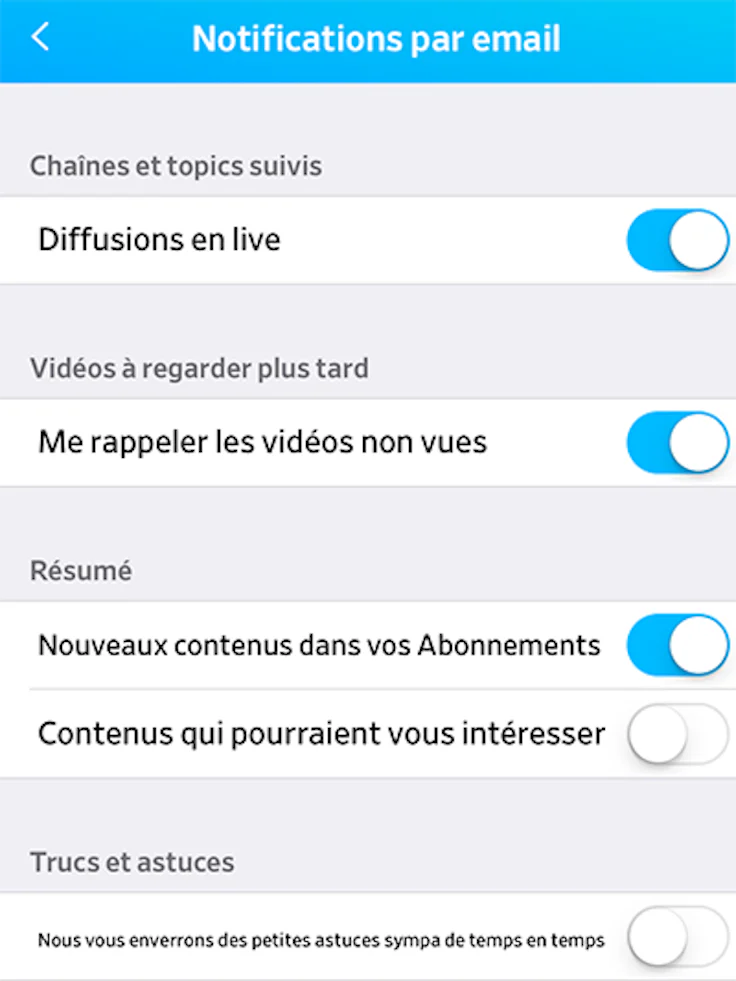 rgpd site internet : gestion des préférences