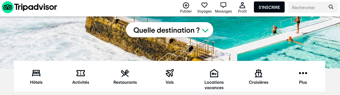 Avis consommateur : exemple TripAdvisor