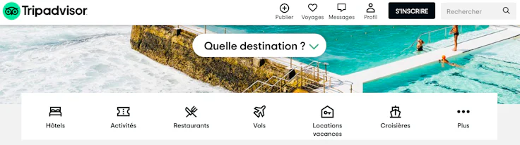 Avis consommateur : exemple TripAdvisor