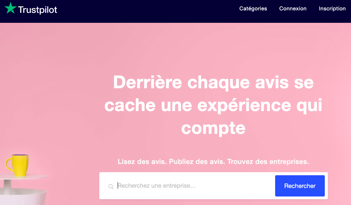 Avis consommateur : exemple TripAdvisor