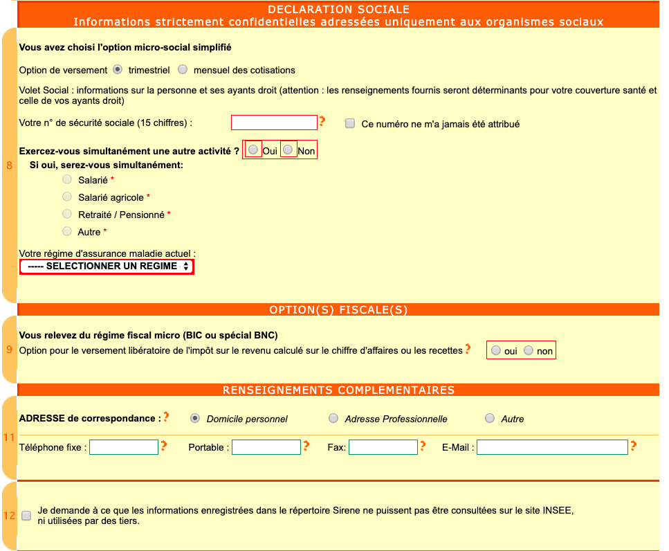 Devenir auto-entrepreneur sur le site de l'Urssaf 3